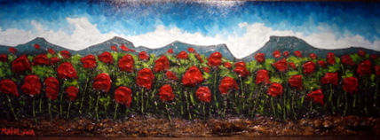 Amapolas en Olot....