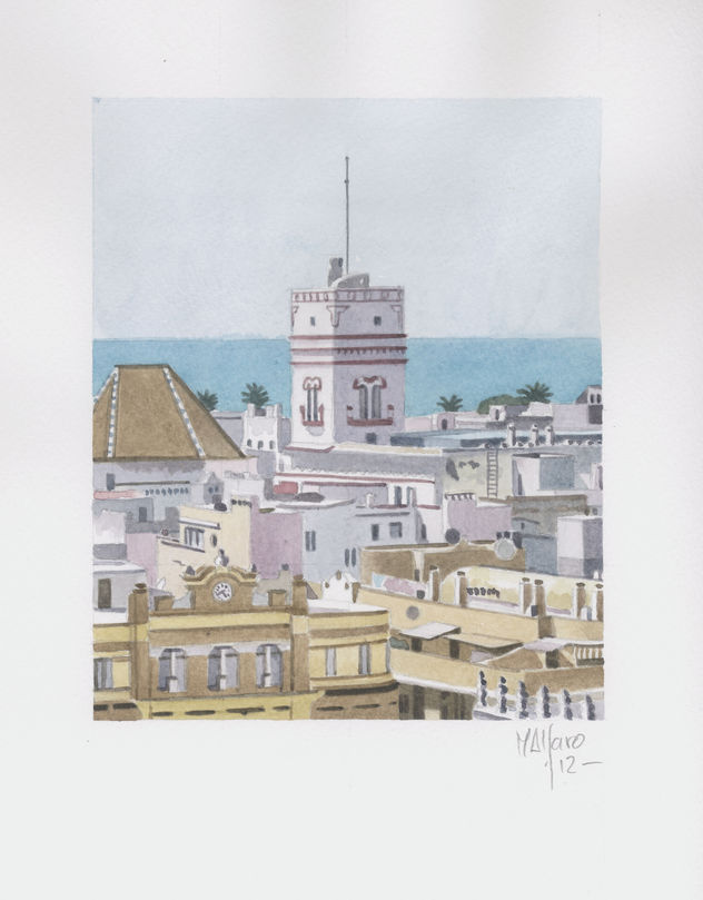 Azoteas de la torre Tavira