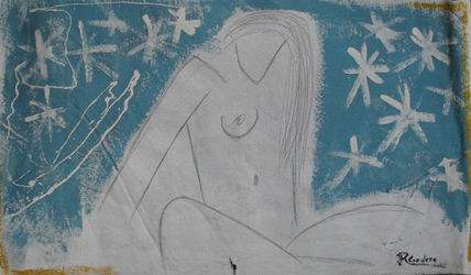 Mujer con Estrellas