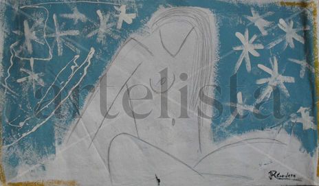 Mujer con Estrellas