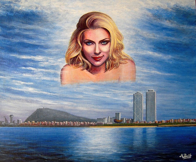 Scarlett Acrílico Lienzo Paisaje