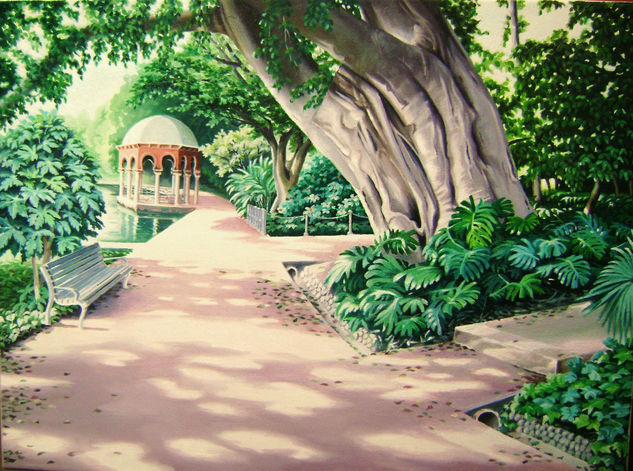 Parque Oil Canvas Landscaping