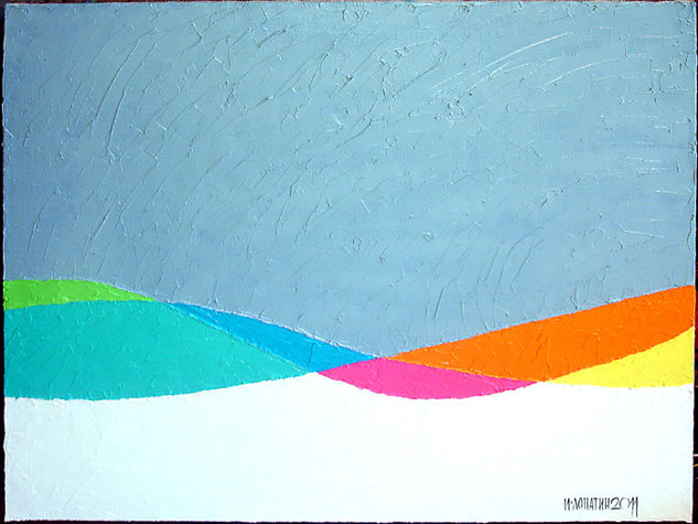 Lopatin-Igor_2011_Composition_№228_70x90cm_canvas_oil Óleo Lienzo Otros