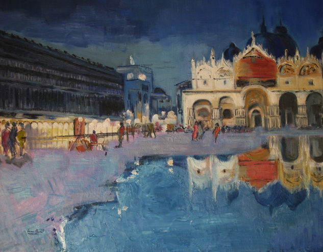 VENEZIA V . Oil Canvas Landscaping