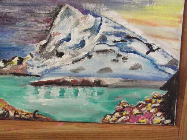 Iceberg Oil Canvas Landscaping