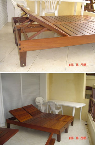 Reposera "Manantiales" Woodwork Wooden objects and furniture