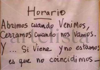 Horario de Taller