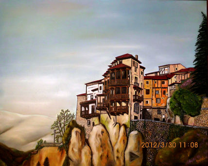 Casas colgadas de...