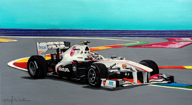 Sauber F1 Acrylic Card Sports