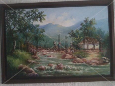 El puente colgante