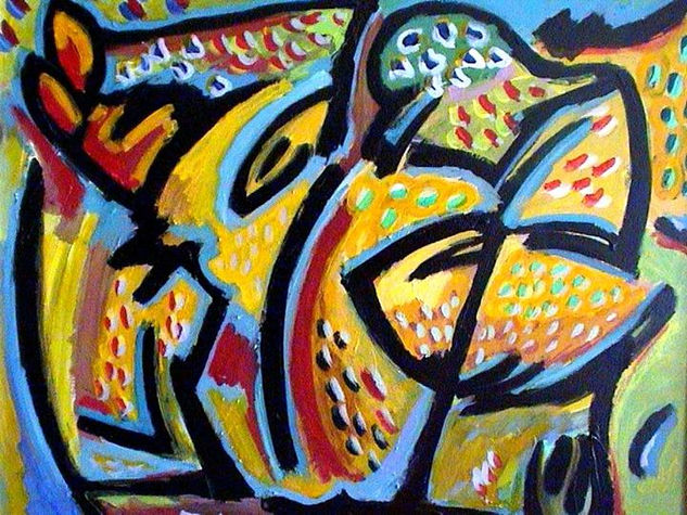 POLLO ESCONDIDO Oil Canvas Landscaping