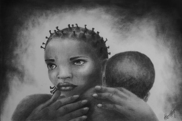 niños africanos