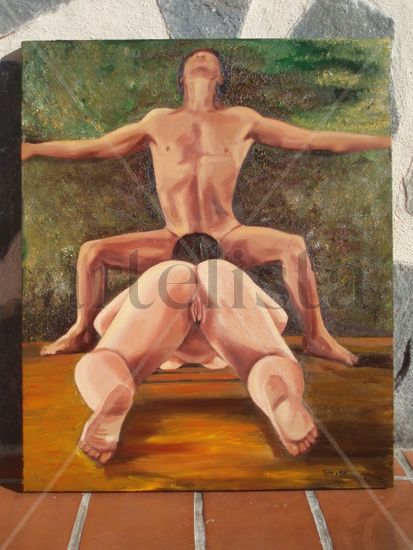 Le petite mort Oil Canvas Nude Paintings