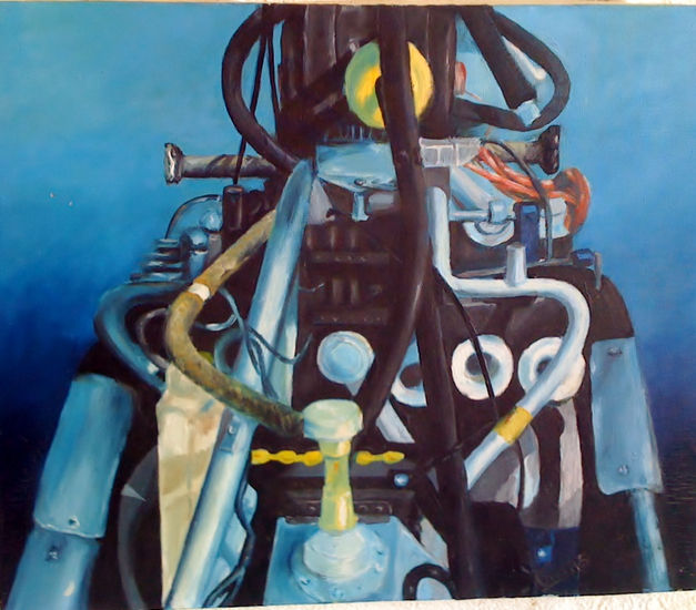 Motor 1 Oil Canvas Others