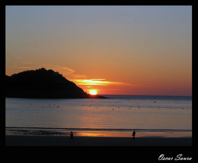Atardecer Playa La Concha