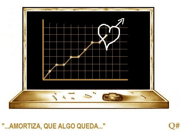 * "...AMORTIZA, QUE ALGO QUEDA..." Lápiz