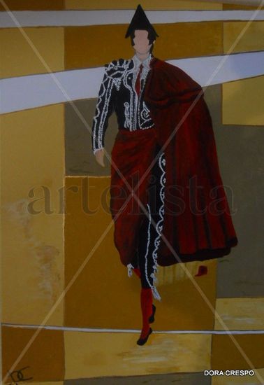 TOREADOR Acrylic Canvas Figure Painting