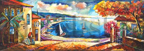 Abstraction. Sea.