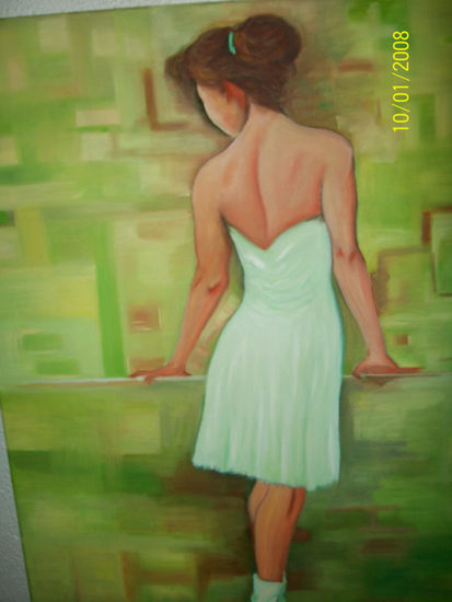 bailarina Oil Canvas Landscaping