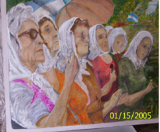 Abuelas... Oil Panel Others