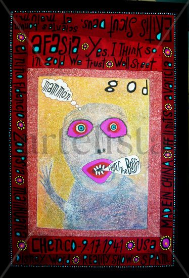 Who's the boss? Mixed media Panel Others