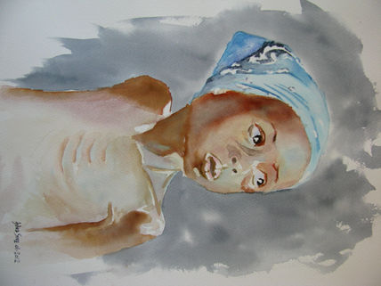 Niña africana