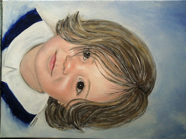 retrato Oil Canvas Portrait