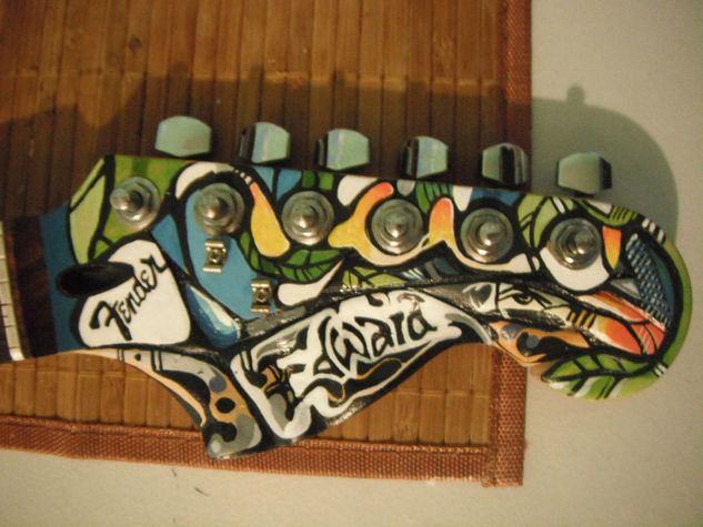 custom guitar Óleo Lienzo Paisaje