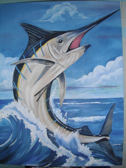 marlin Oil Canvas Landscaping