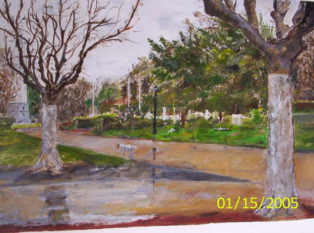 Plaza de Chaves Oil Panel Others