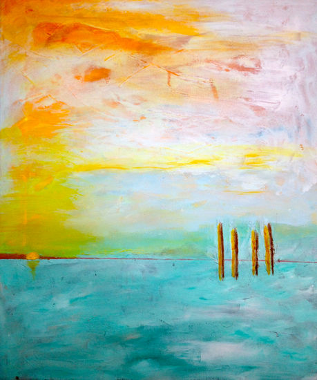 4 torres Acrylic Canvas Landscaping