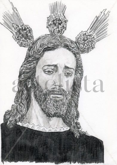 Jesús de la Redención Charcoal