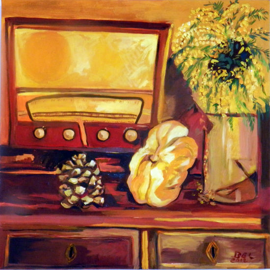 la radio Oil Canvas Others