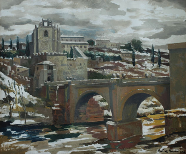 Toledo con nieve