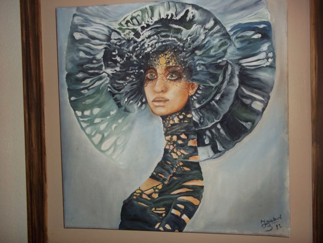 mujer isabel 4 Oil Canvas Landscaping