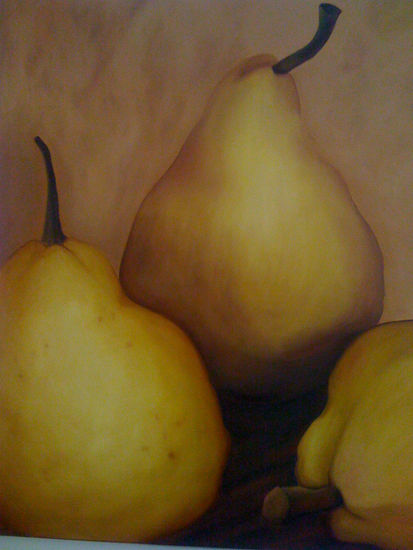 Peras Oil Canvas Still Life Paintings