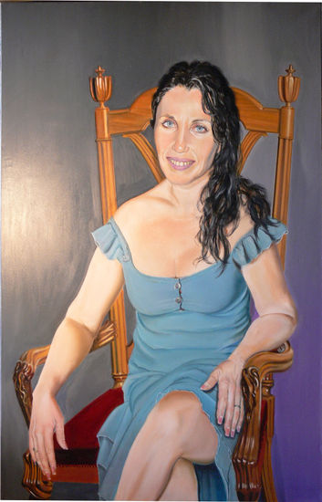 Lilianne Oil Canvas Portrait