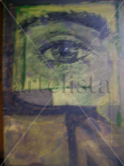 eye Mixed media Panel Others