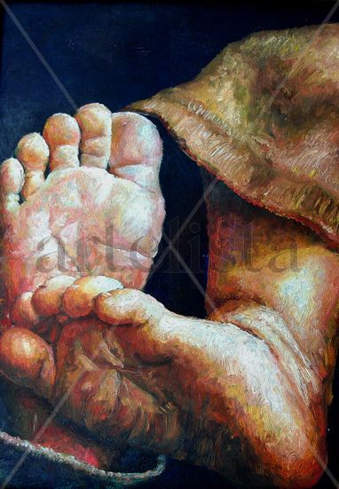 NATIVIDAD Oil Canvas Figure Painting