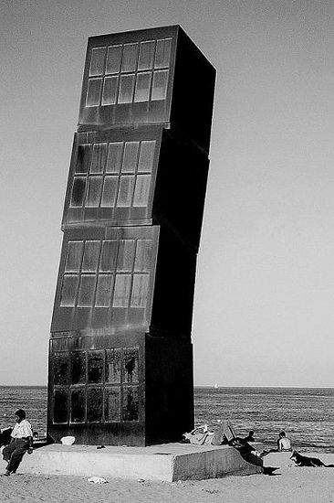 En la playa Naturaleza Blanco y Negro (Química)