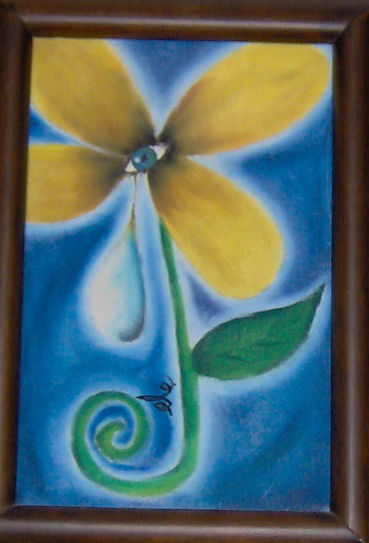 la flor Oil Canvas Floral Painting