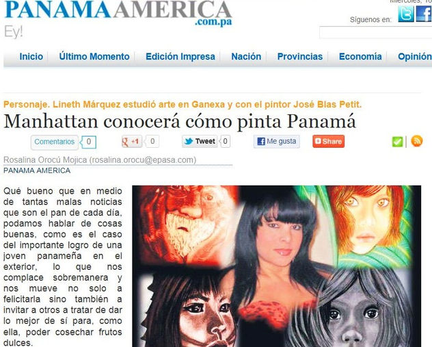 Manhattan conocerá como pinta Panamá
