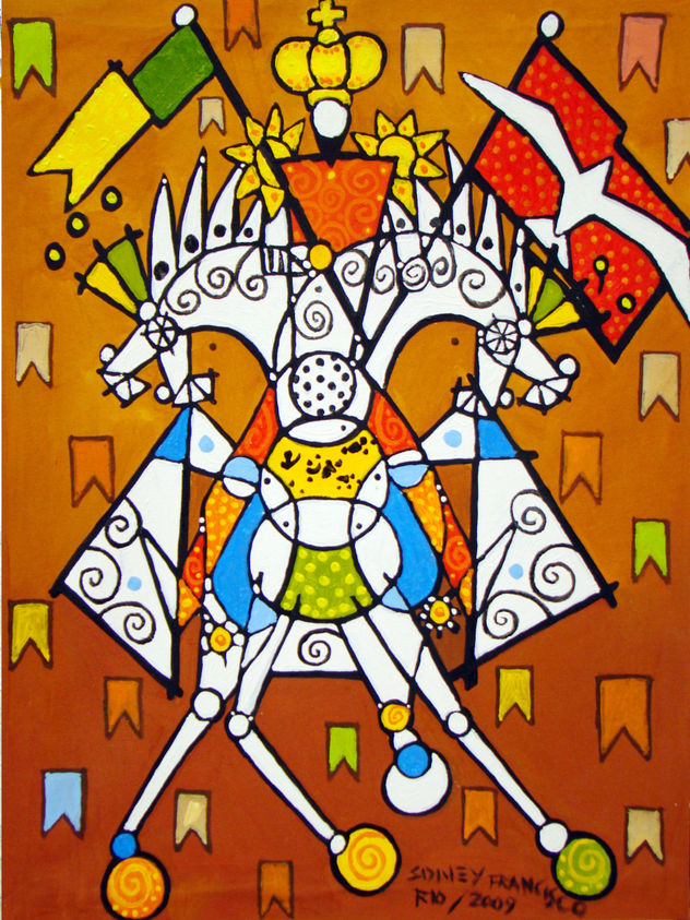 "Rei da Cavalhada Marron"