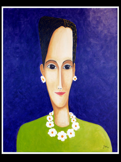 MARTA Óleo Lienzo Figura