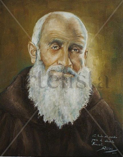 Fray Leopoldo Oil Canvas Landscaping