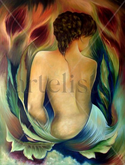 Encanto Oil Canvas Nude Paintings