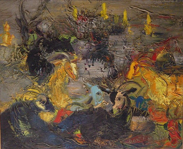 cabras en otoño