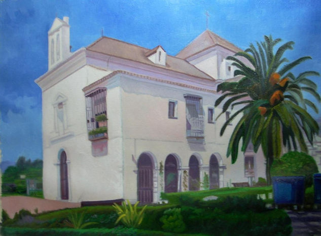 cerro velez Oil Canvas Landscaping