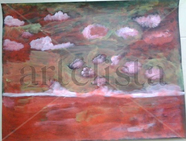 paisaje Acrylic Card Landscaping