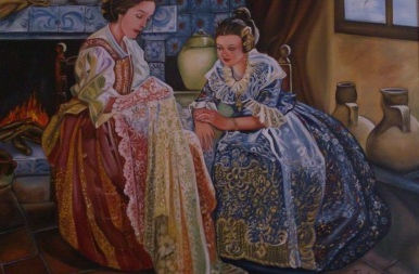 Las falleras